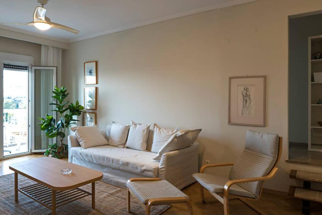 Sea & City Views, Aspa'S Apartment Thessaloniki Buitenkant foto